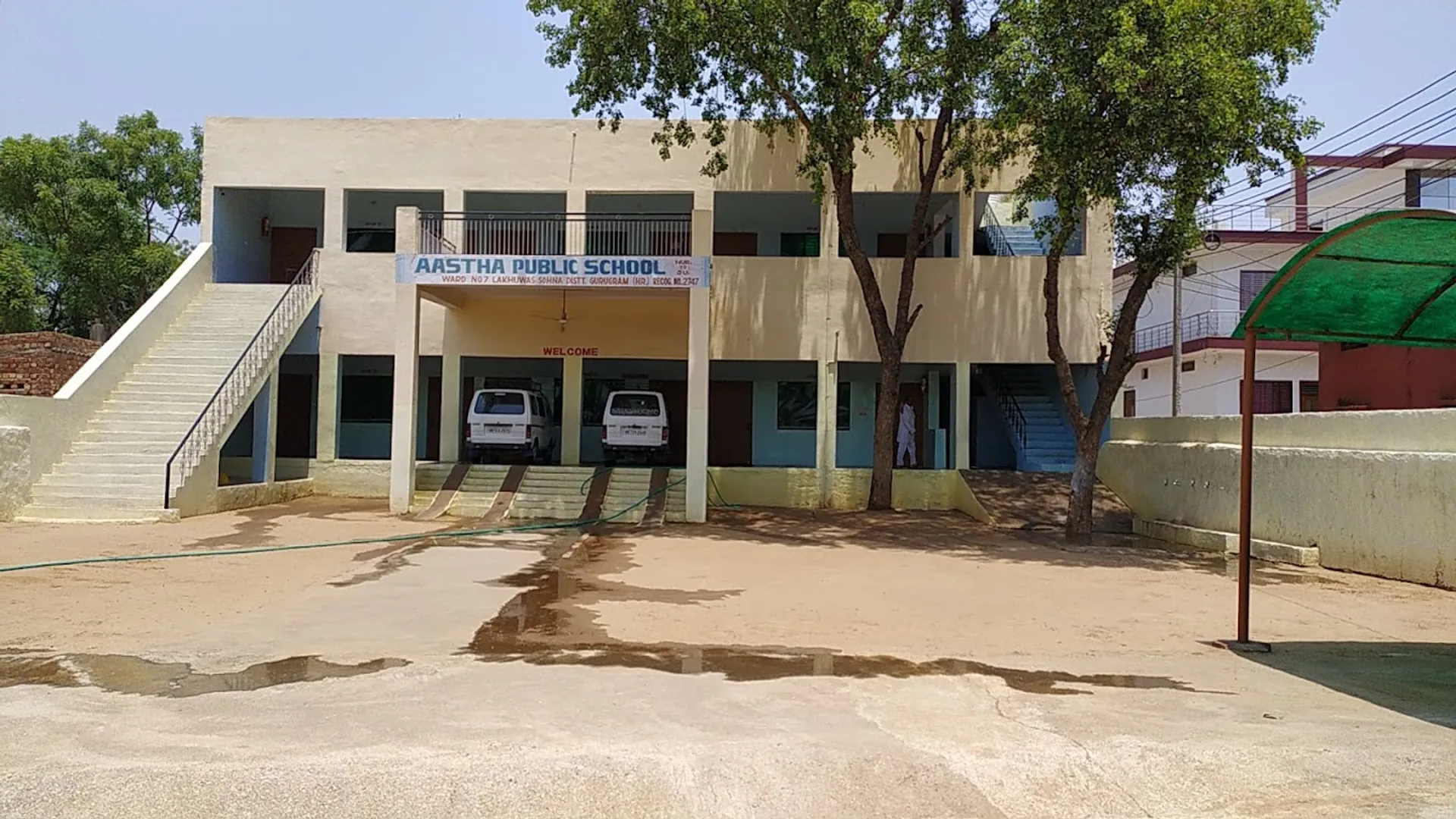 Aastha Public School campus