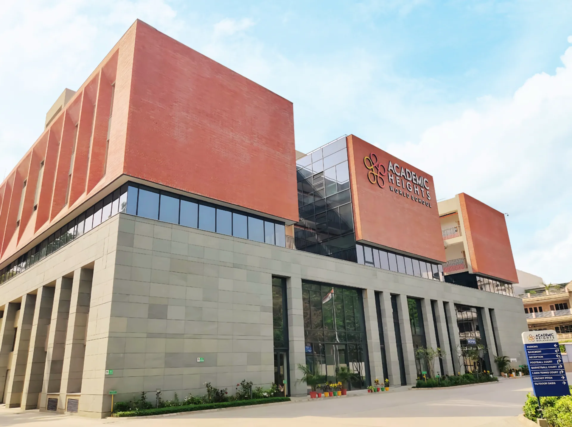 Academic Heights World School campus