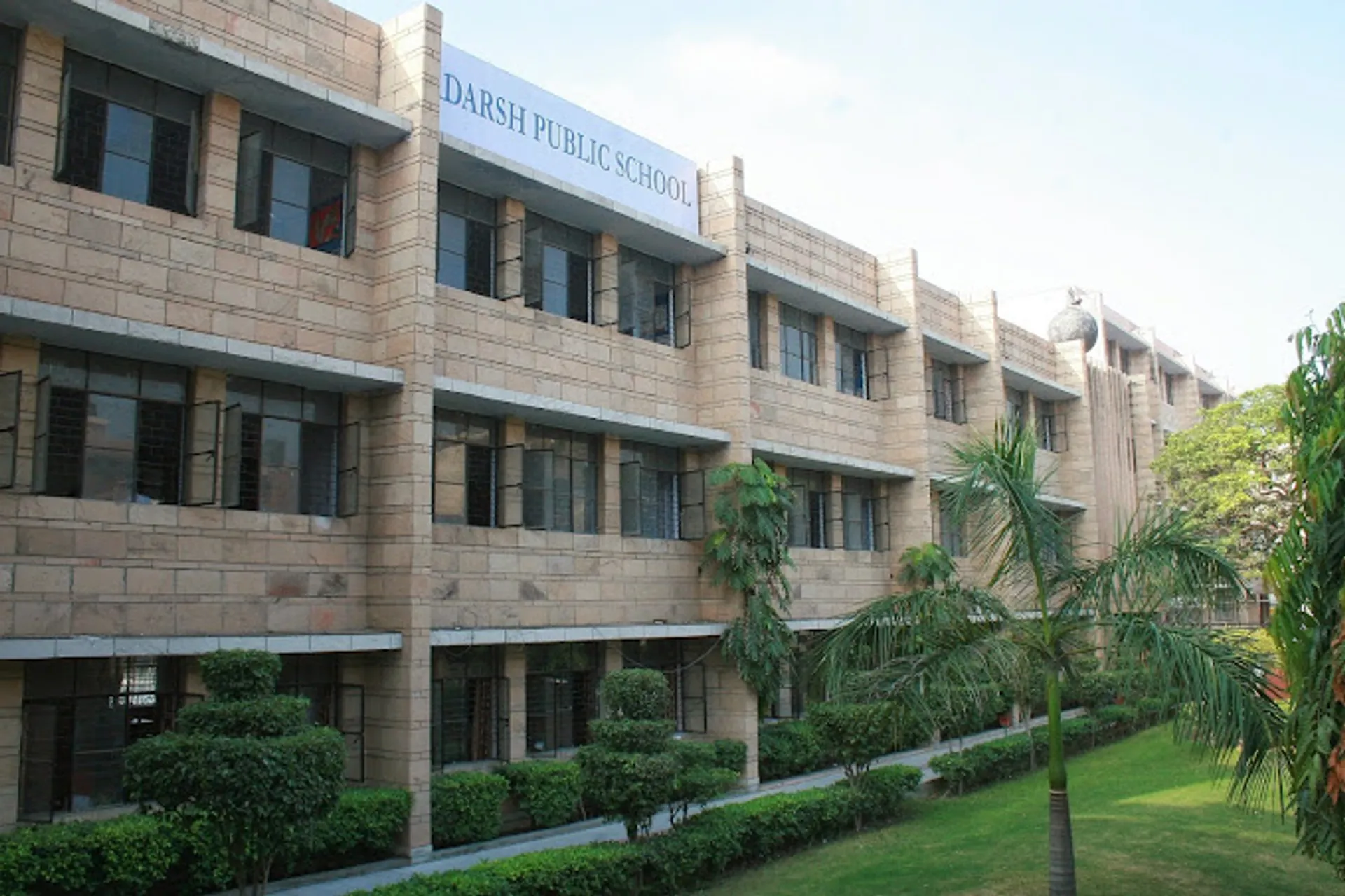 Adarsh Public School campus
