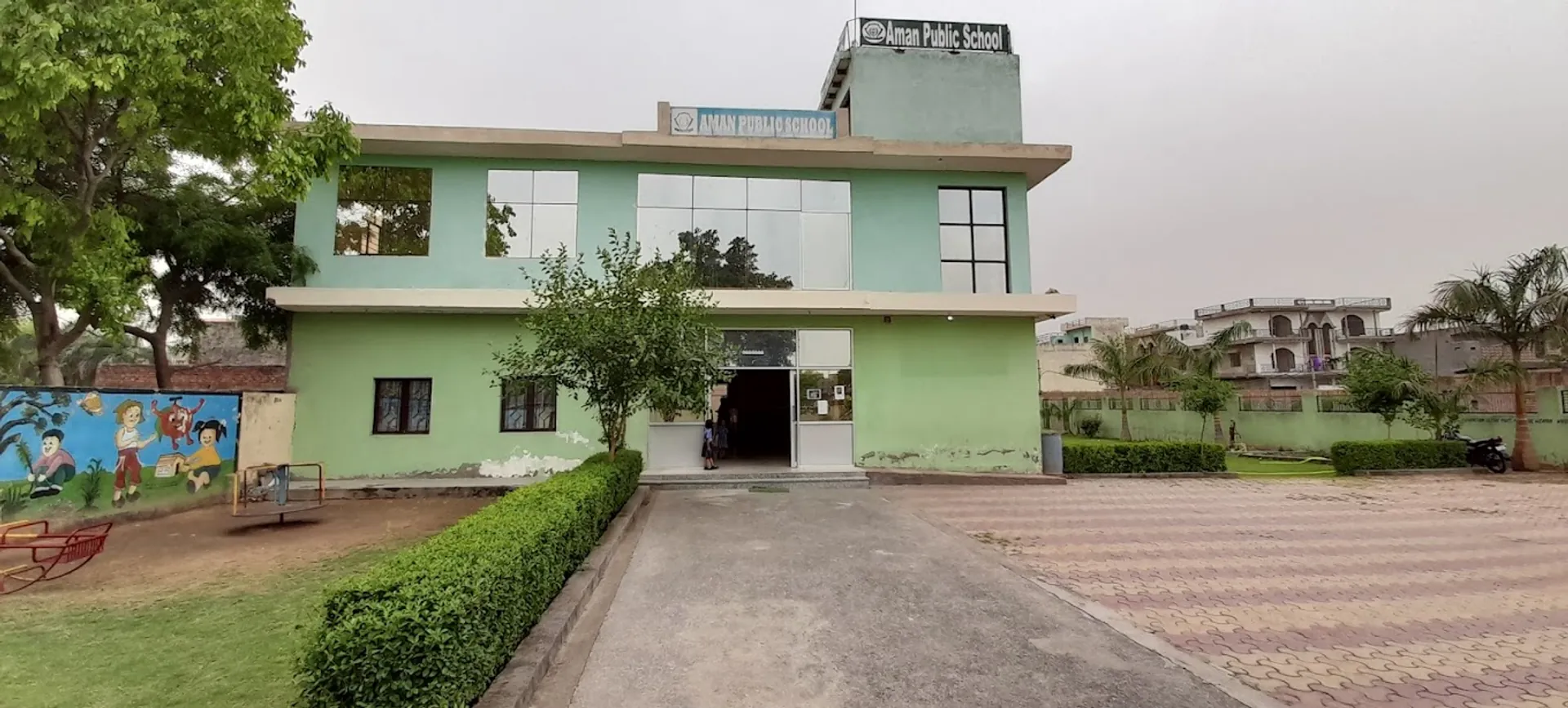 Aman Public School campus