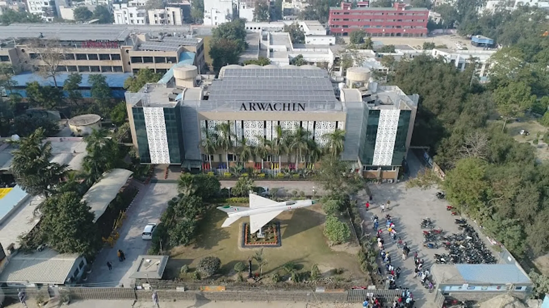 Arwachin Bharti Bhawan Senior Secondary School campus