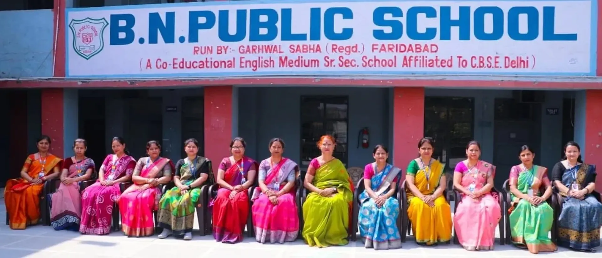 B N Public School campus