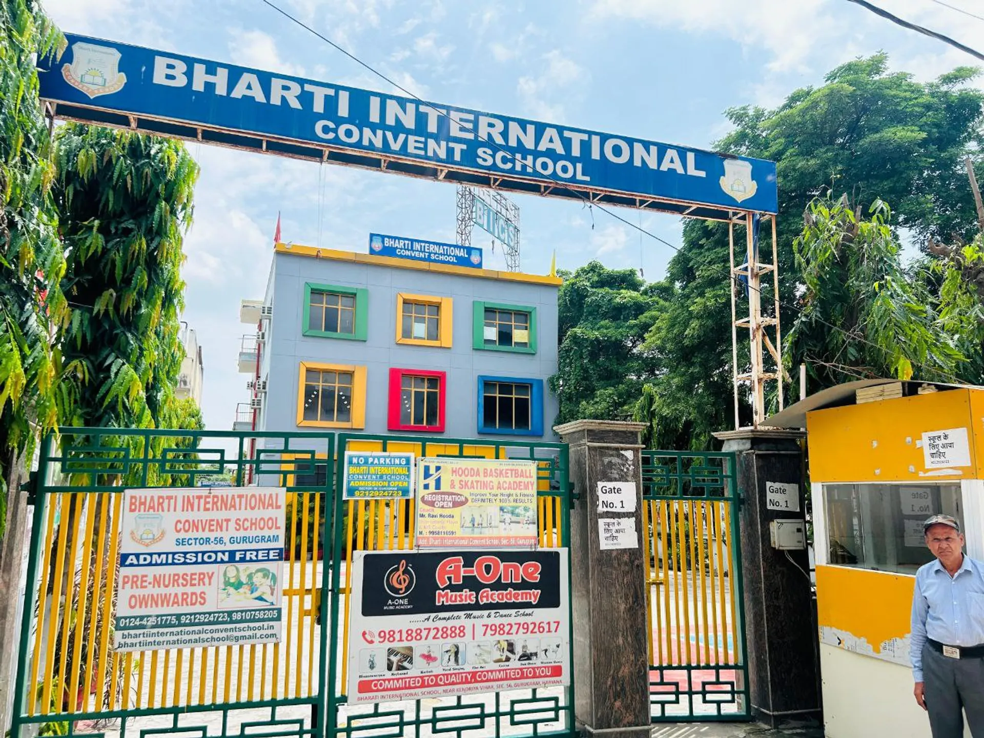 Bharti International Convent School campus
