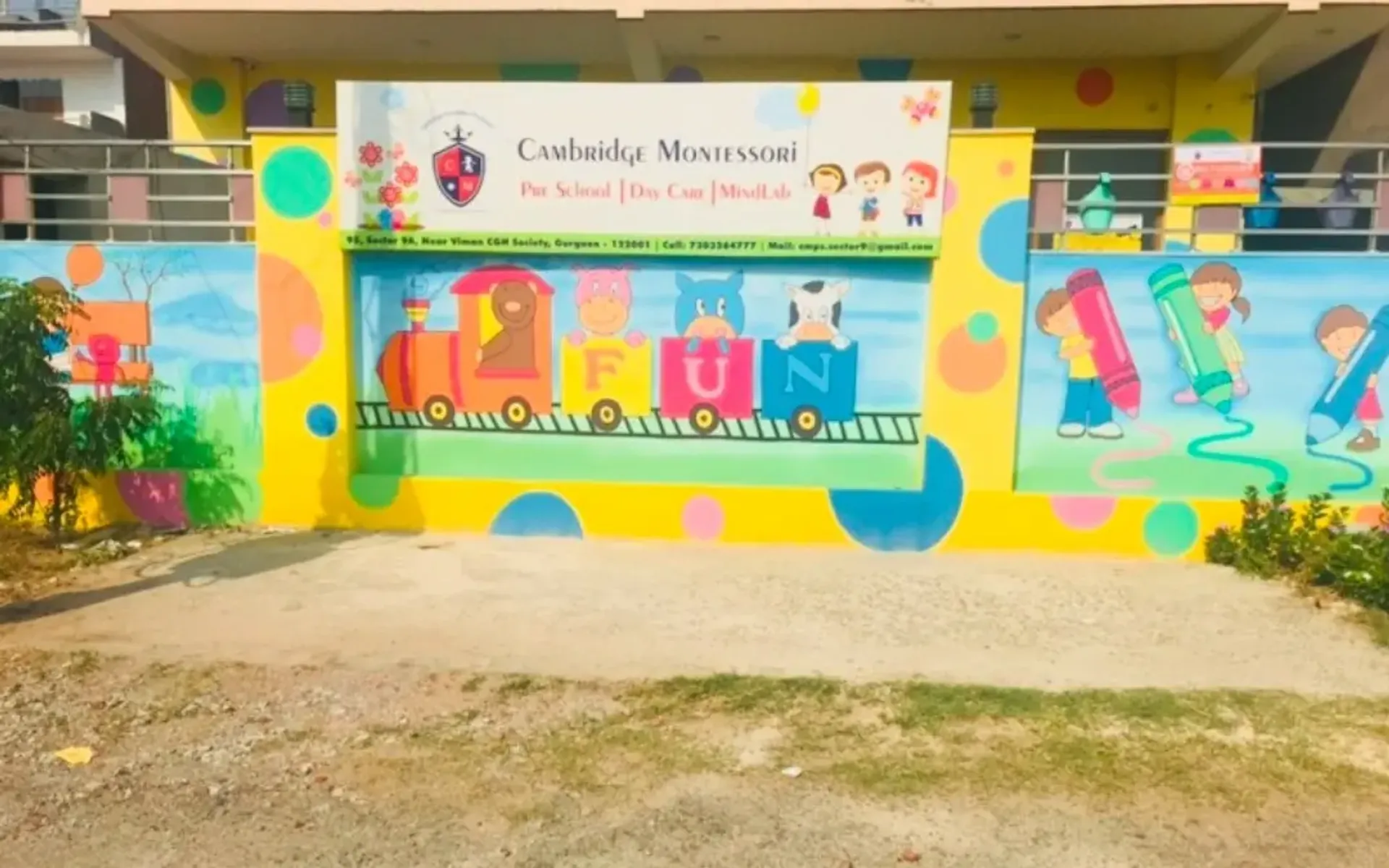 Cambridge Montessori Pre School campus