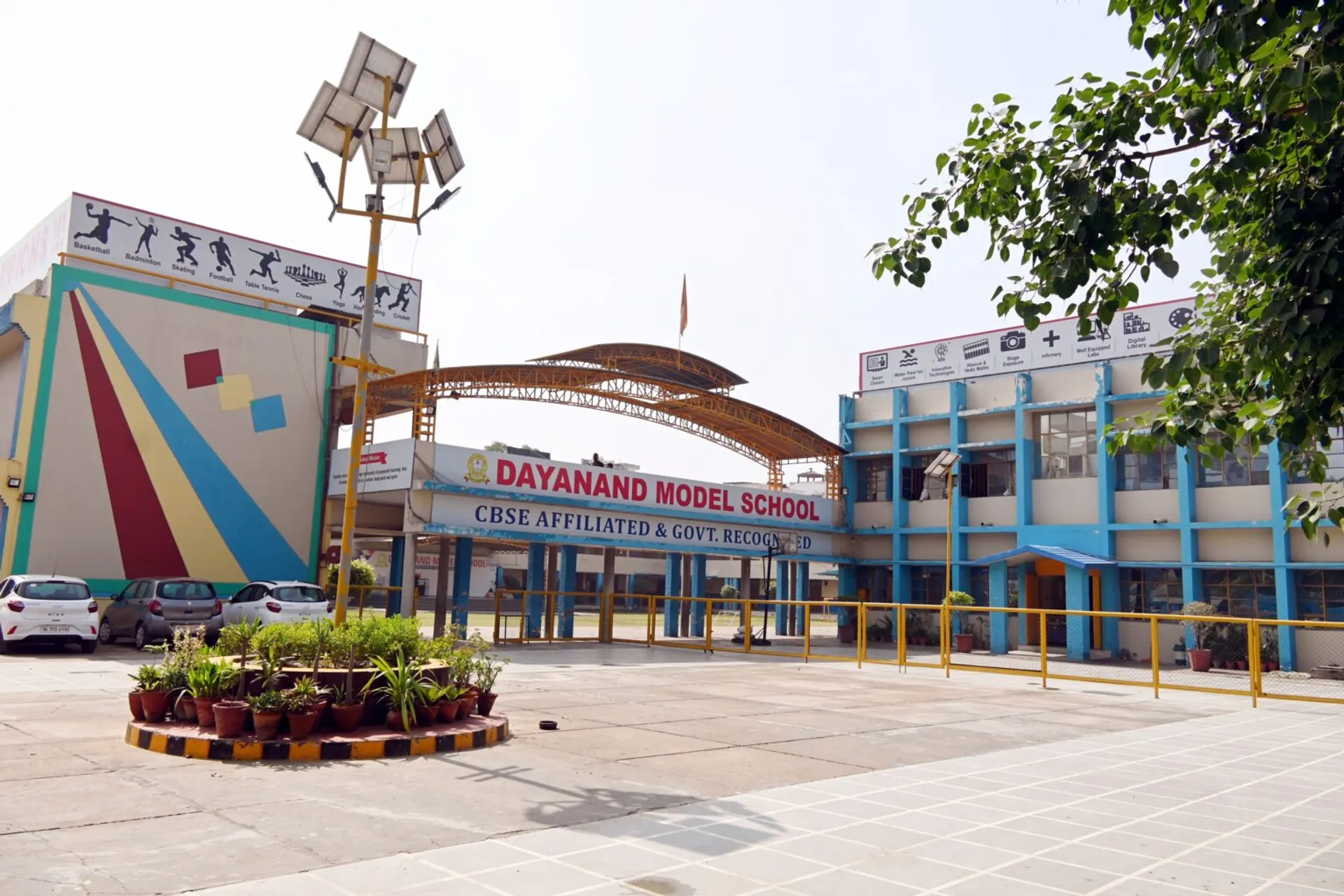 Dayanand Model School campus