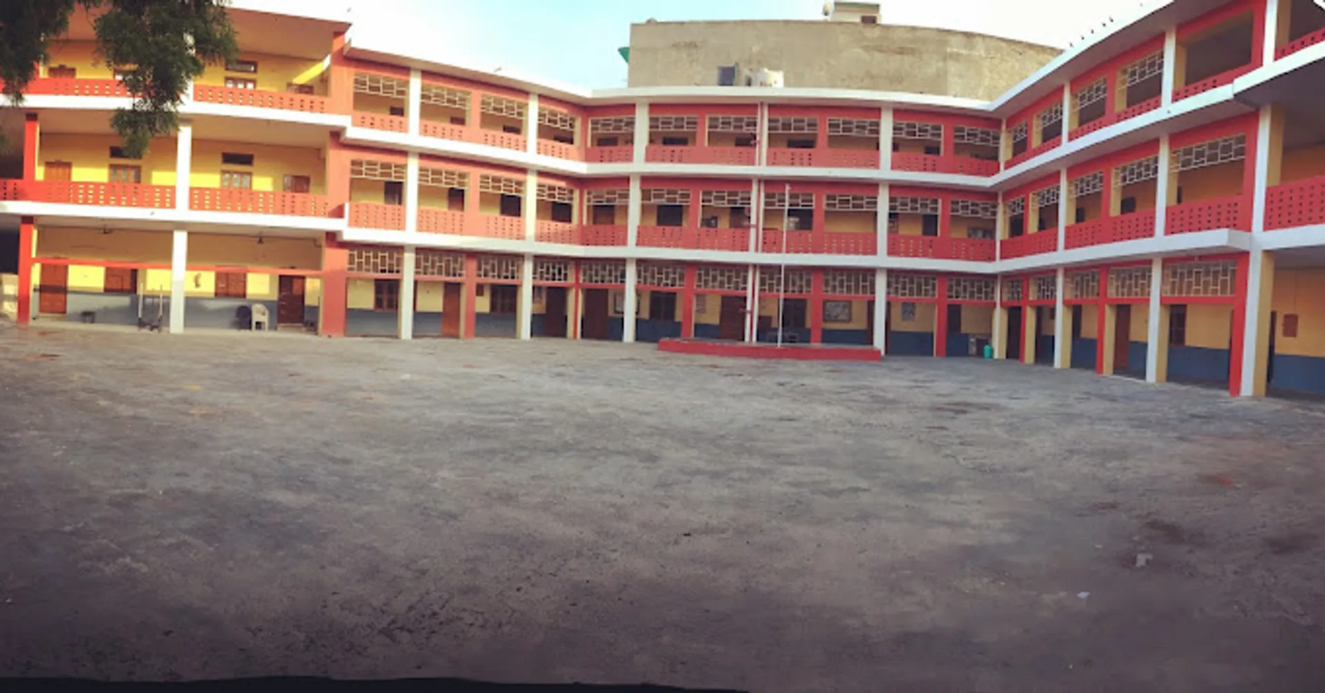 Deep Parmarth Secondary School campus