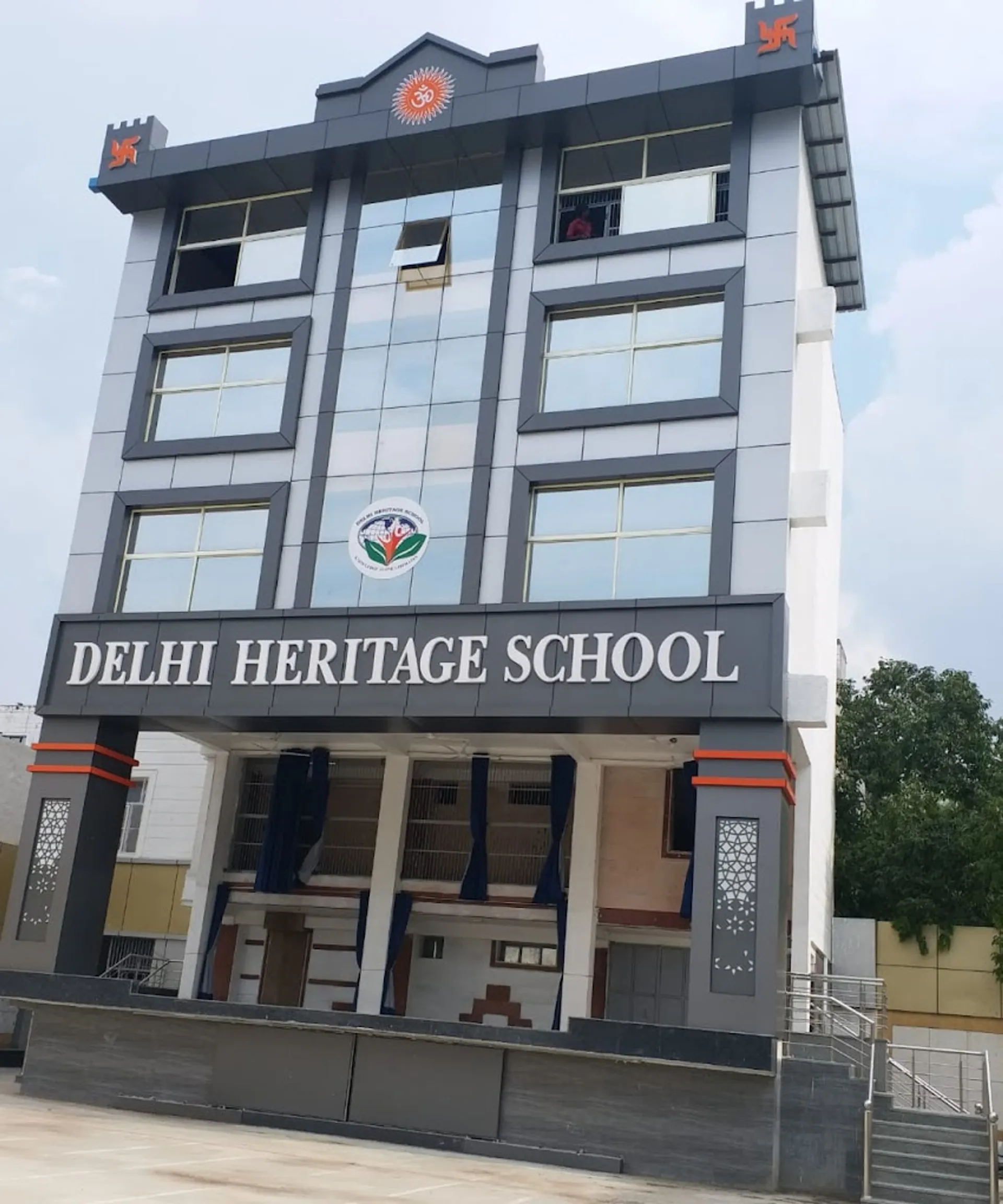Delhi Heritage School campus