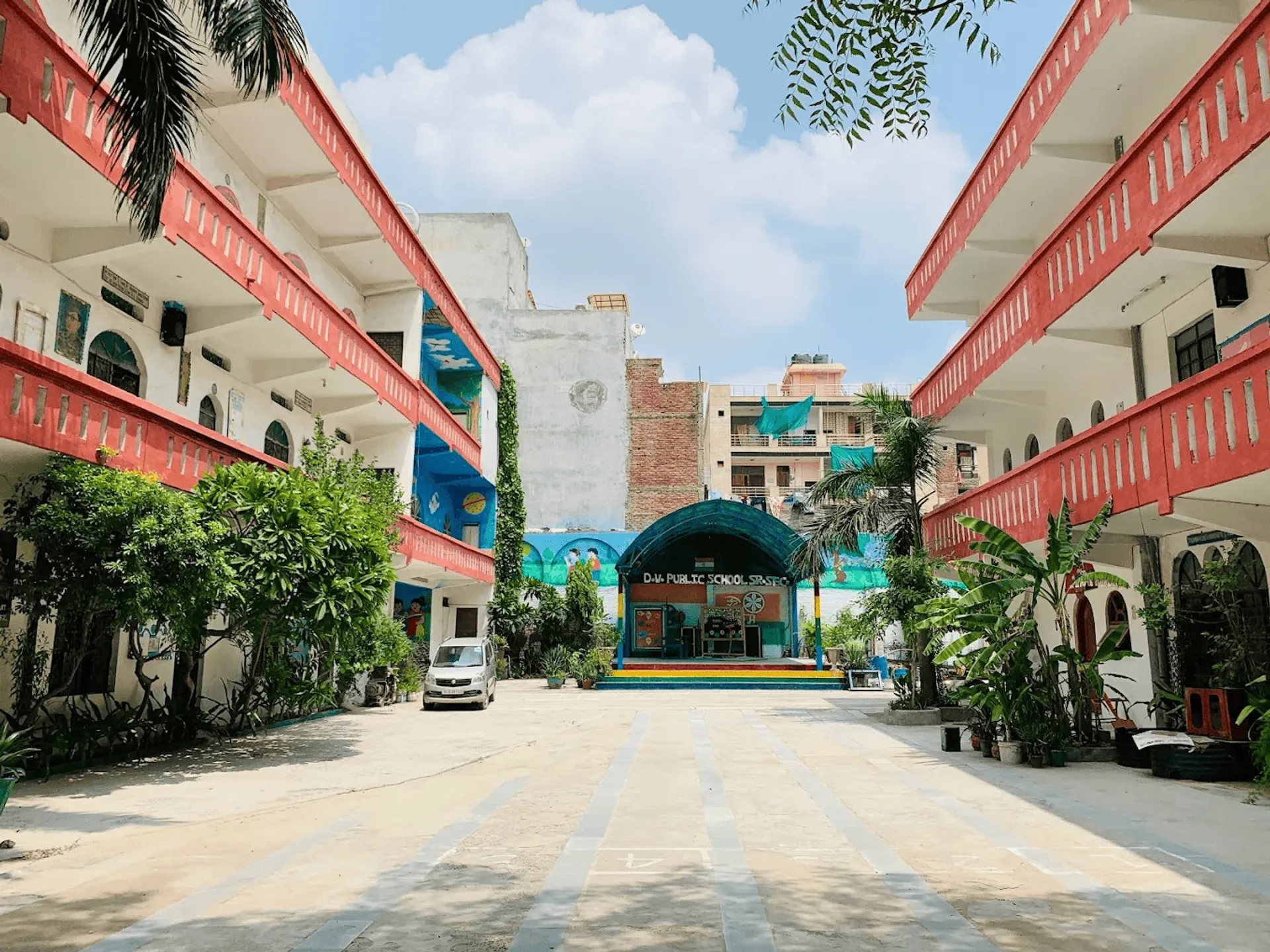 D.V. Public School campus