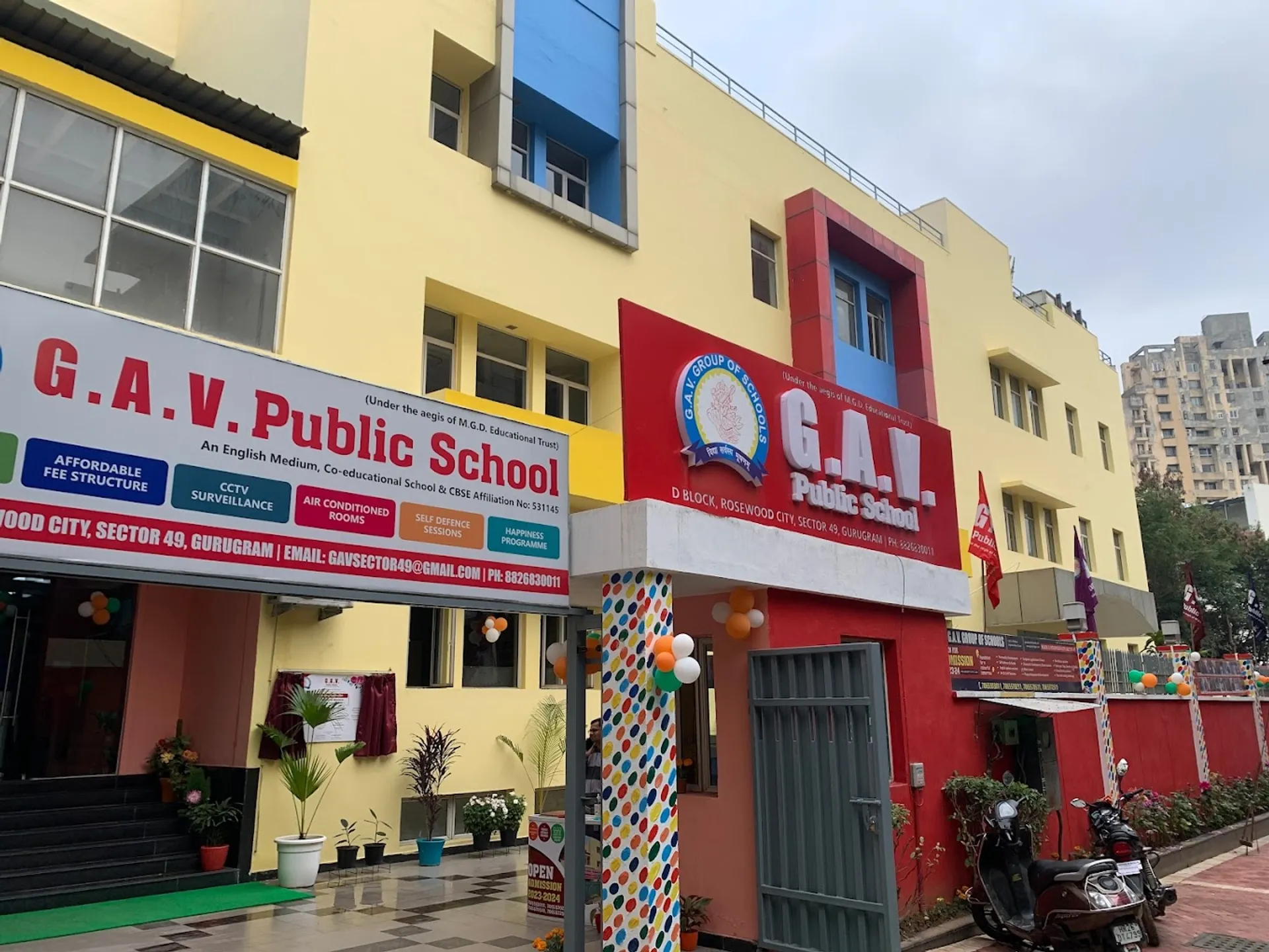 GAV Public School campus