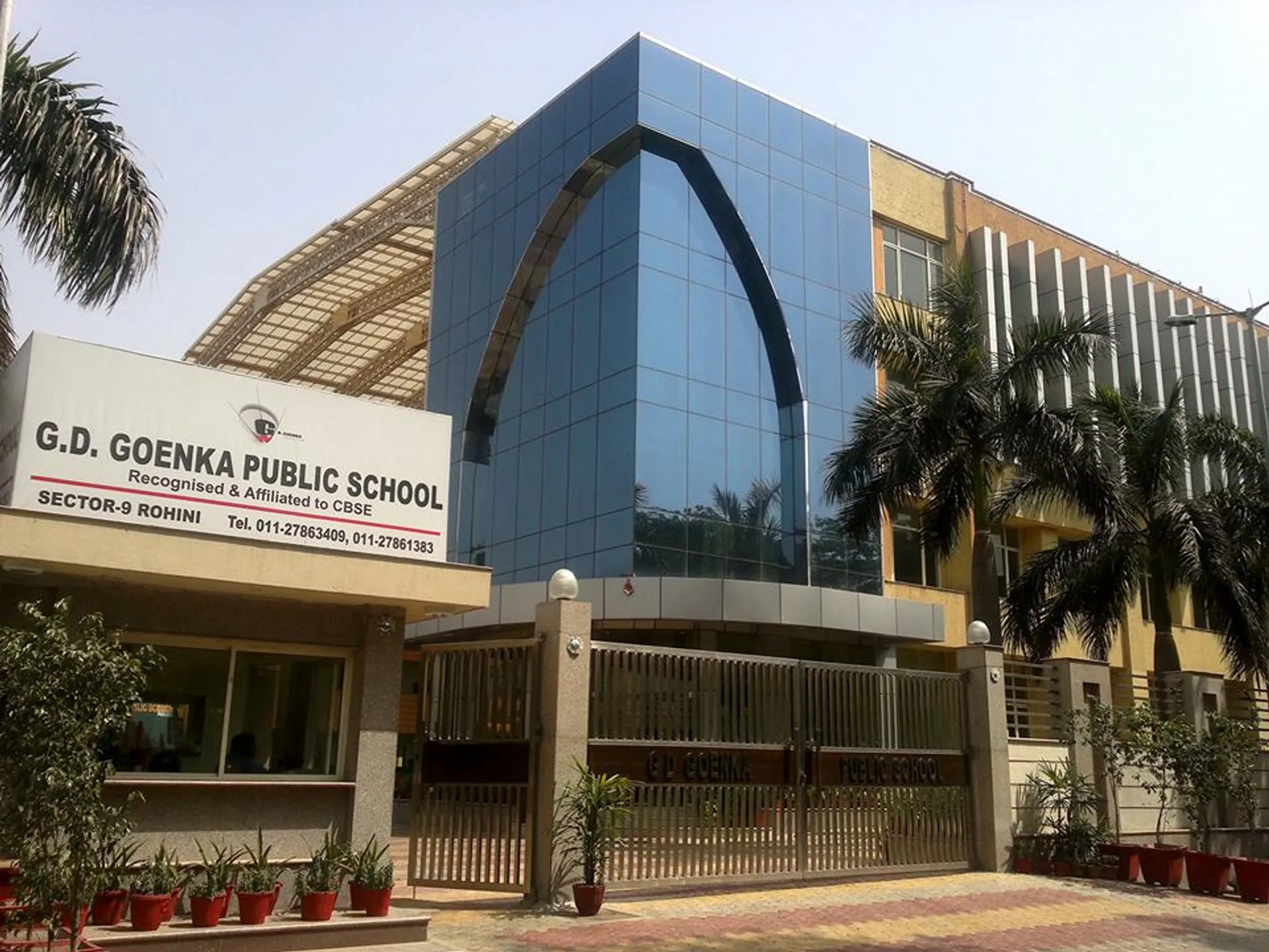 GD Goenka Public School campus