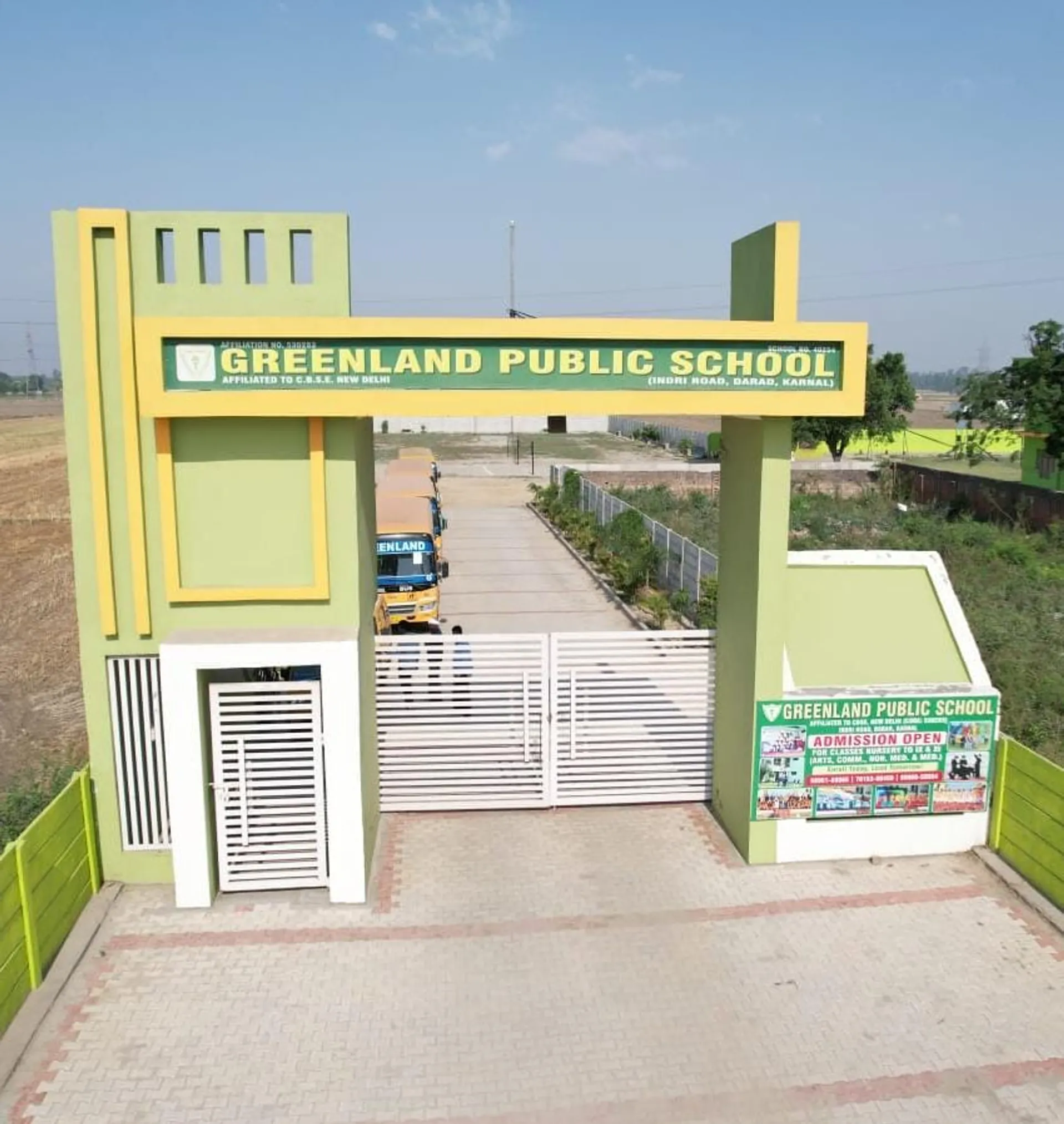 Green Land Public School campus