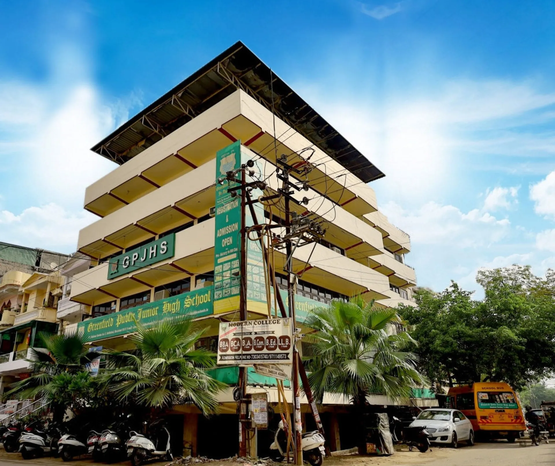 Greenfield Public Junior High School campus