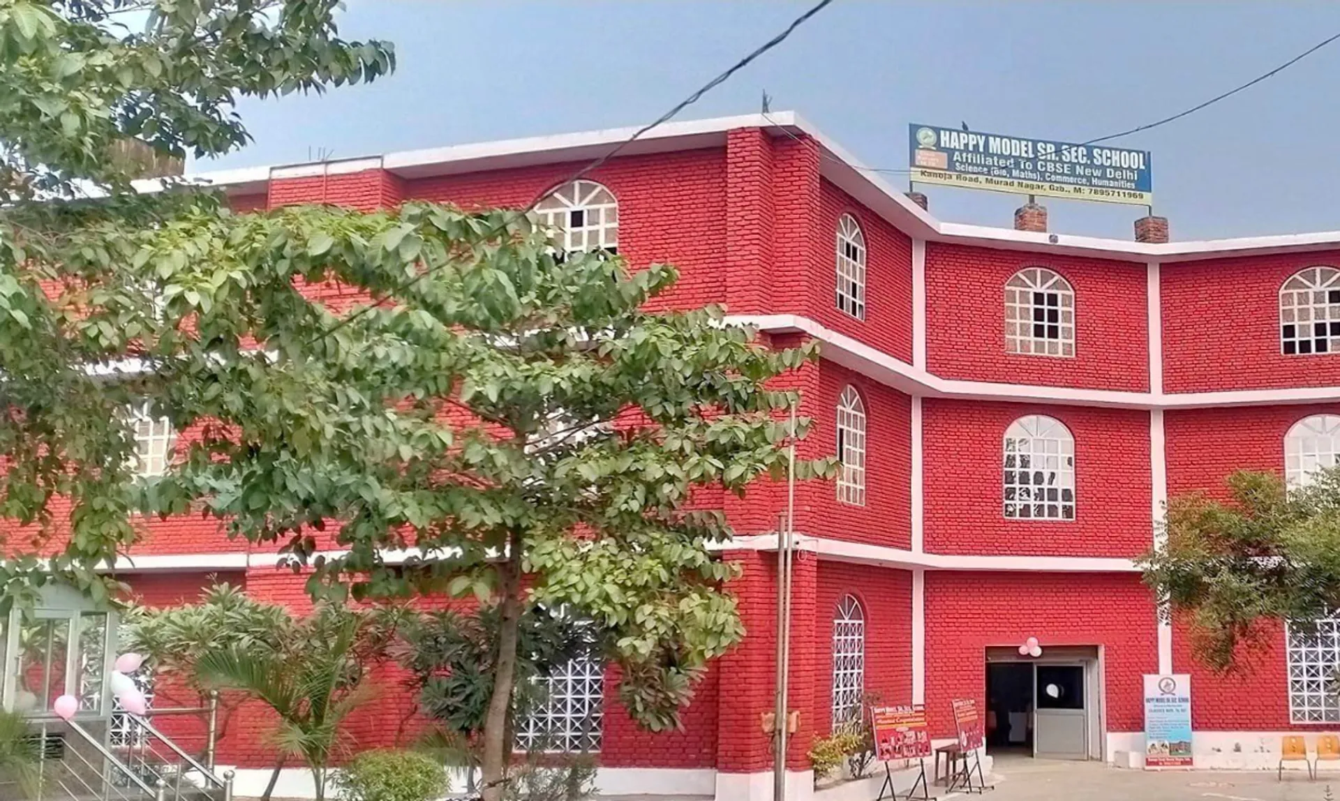 Happy Model School campus