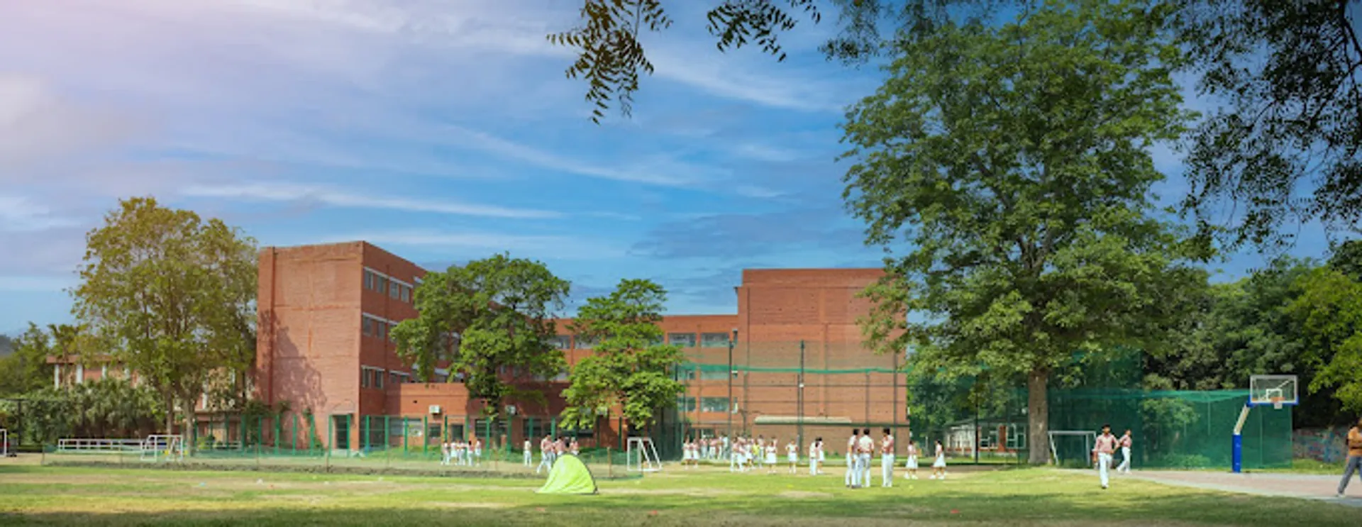 Happy Model School campus