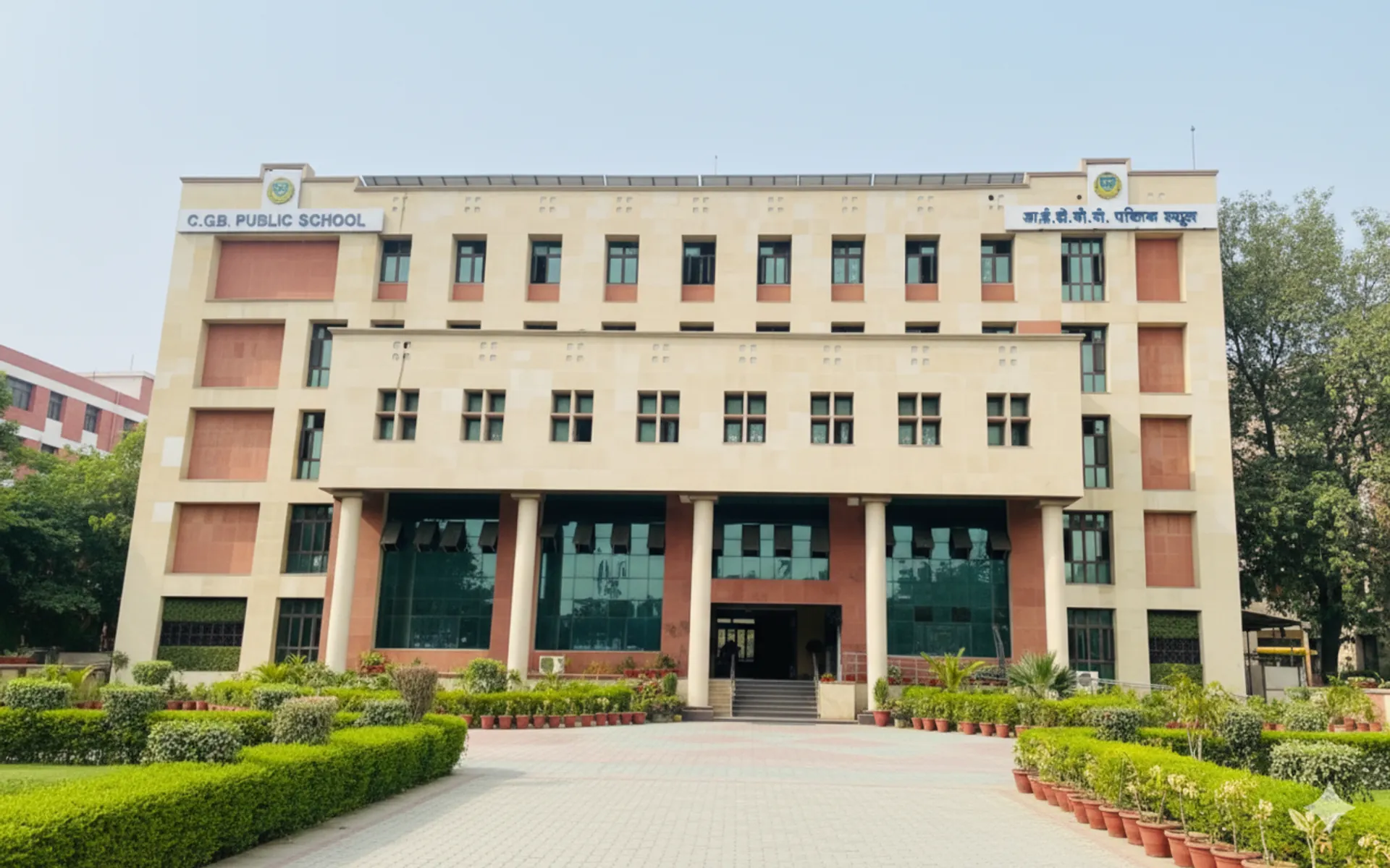 ITBP Public School campus