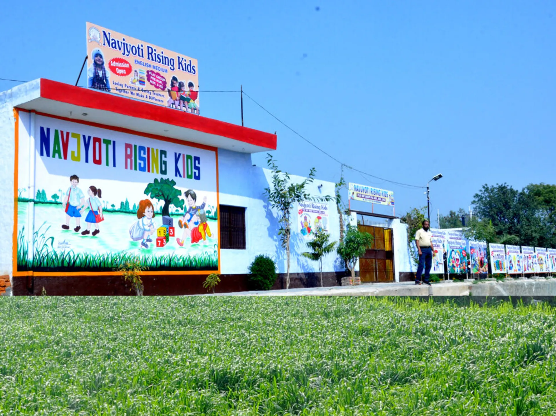 Navjyoti Rising Public School campus