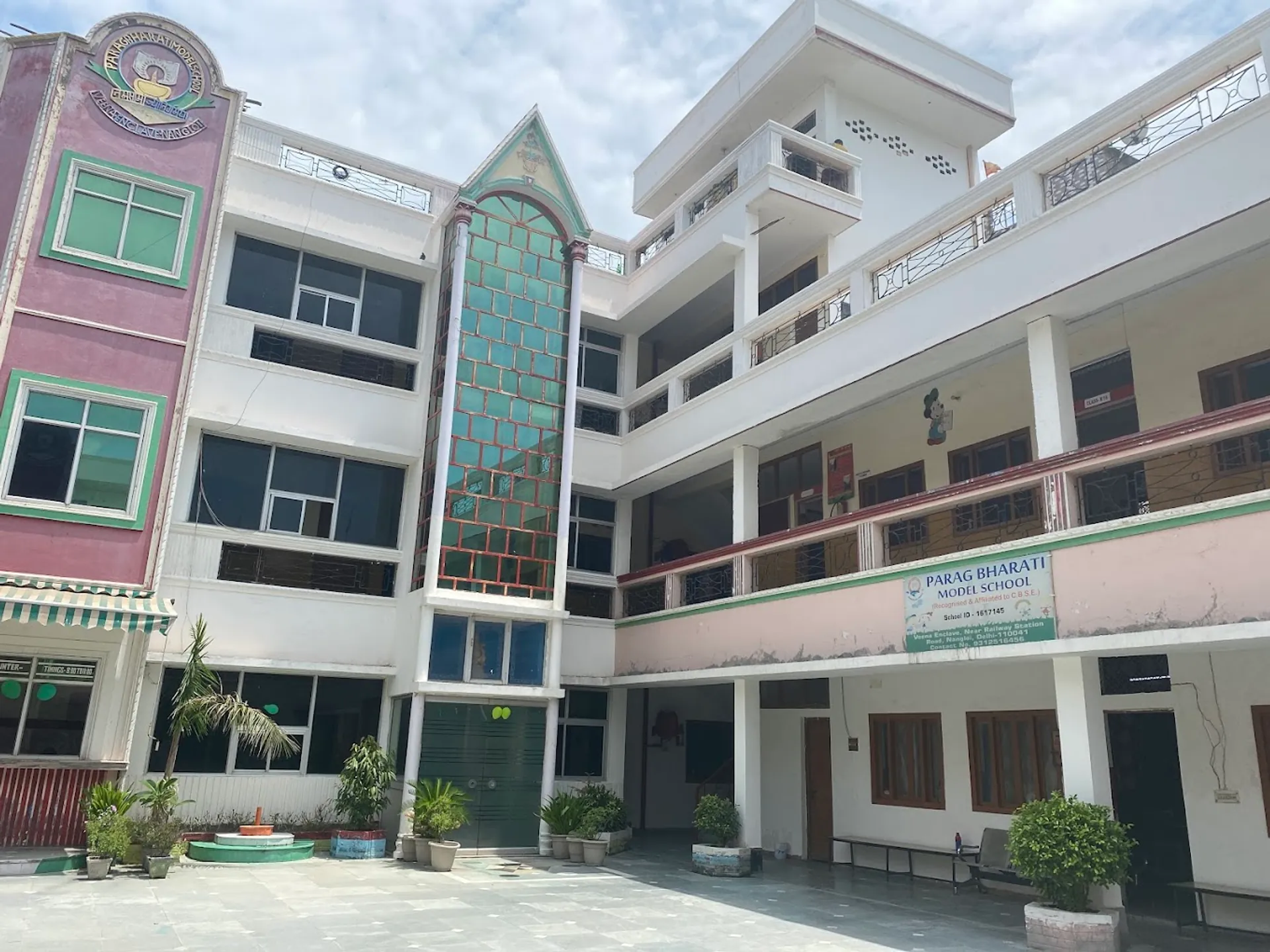 Parag Bharati Model School campus