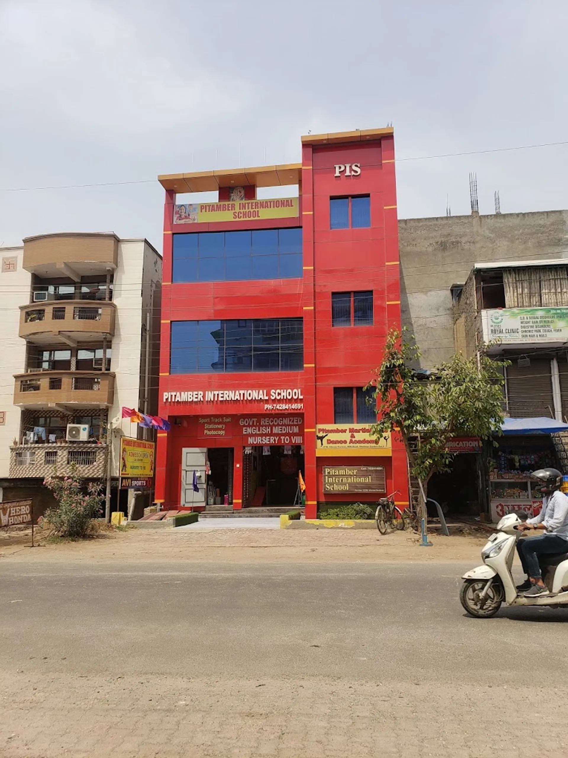 Pitamber International School campus
