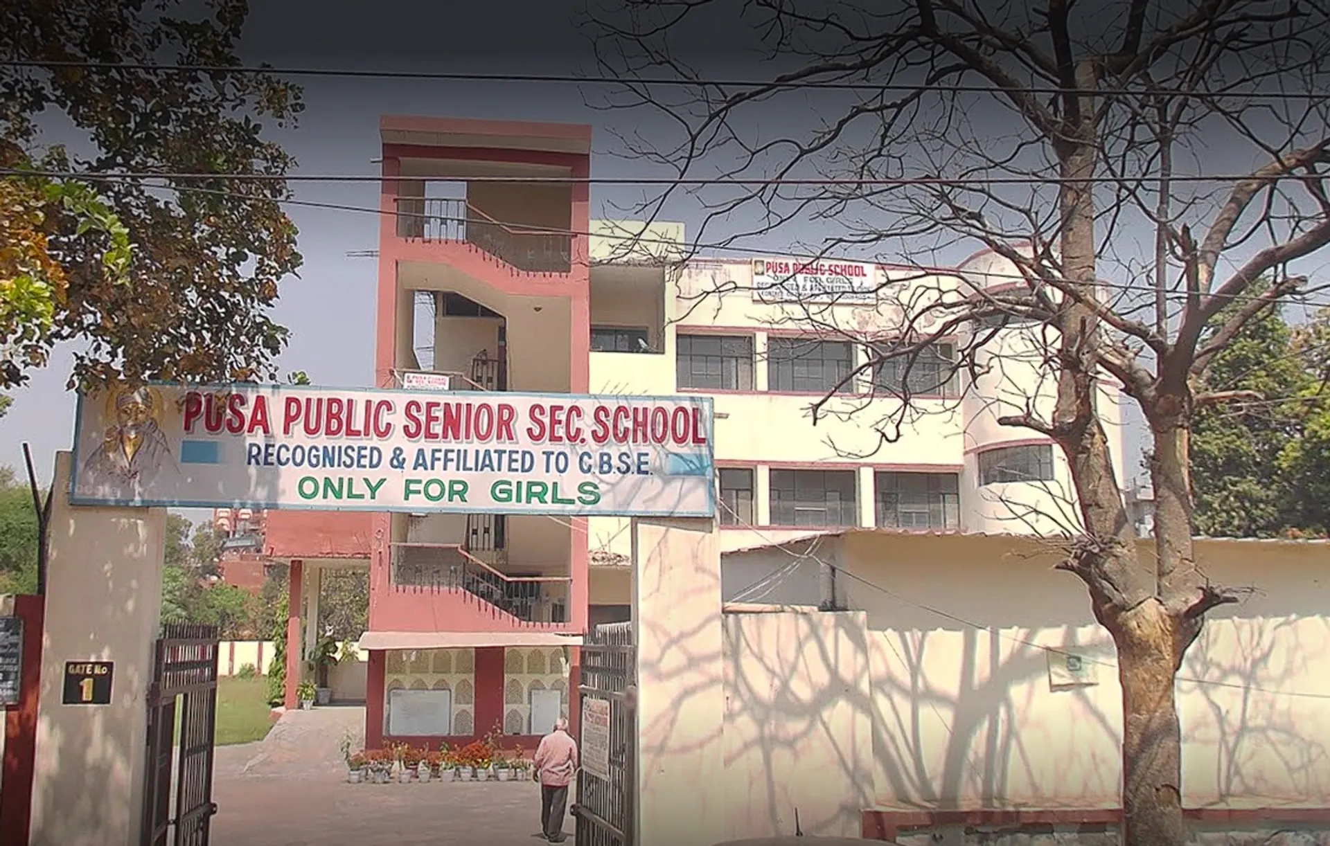 Pusa Public School campus