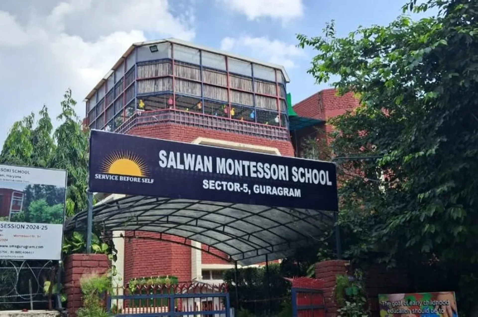 Salwan Montessori School campus