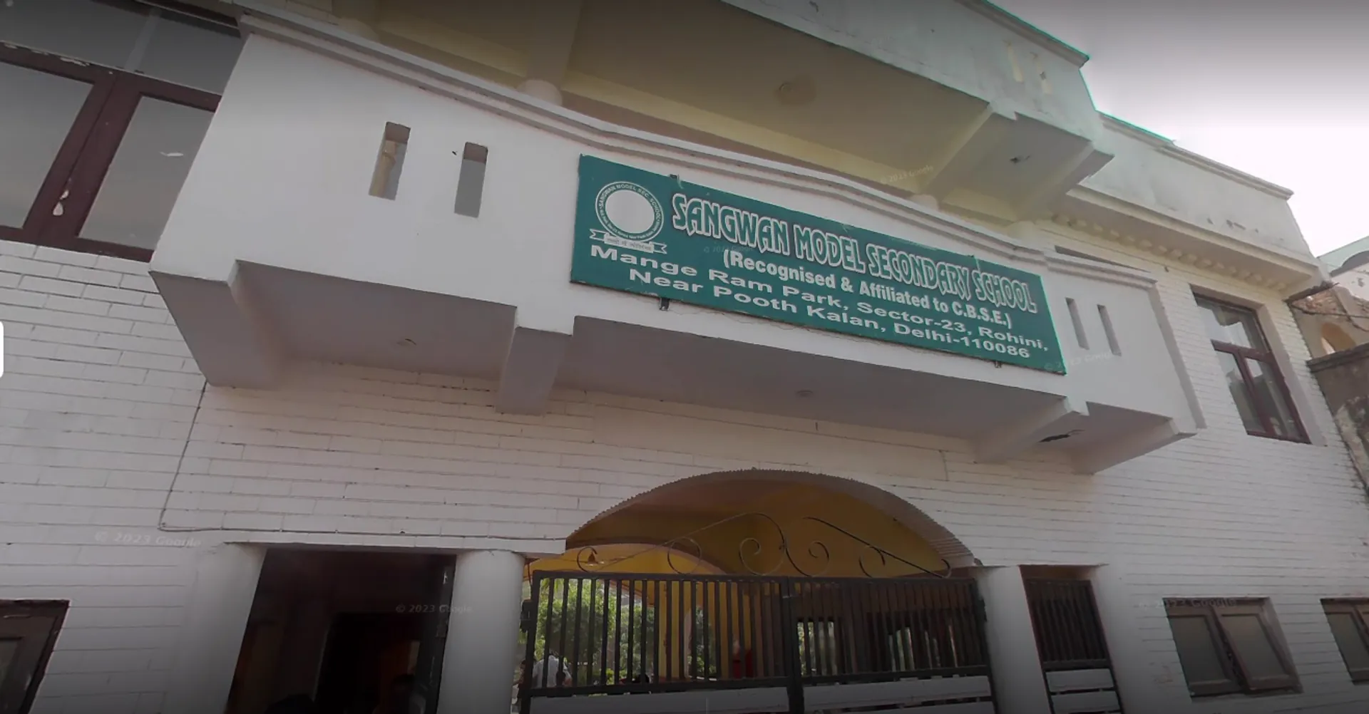 Sangwan Model Secondary School campus