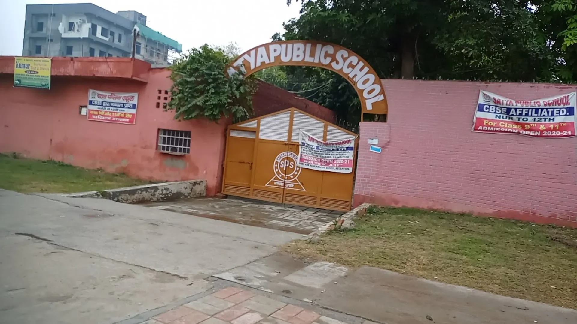 Satya Public School campus