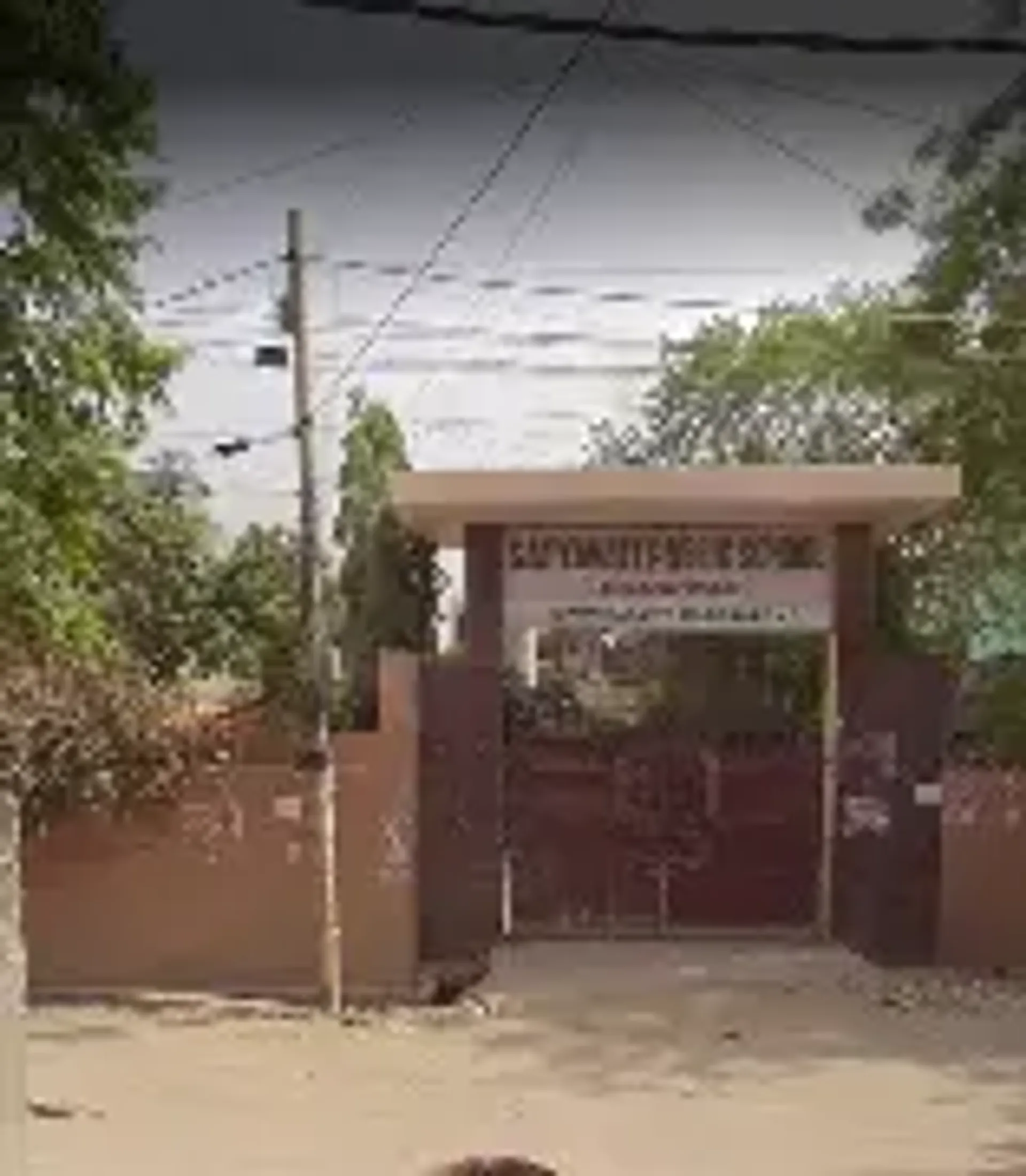Satyavati Public Secondary School campus