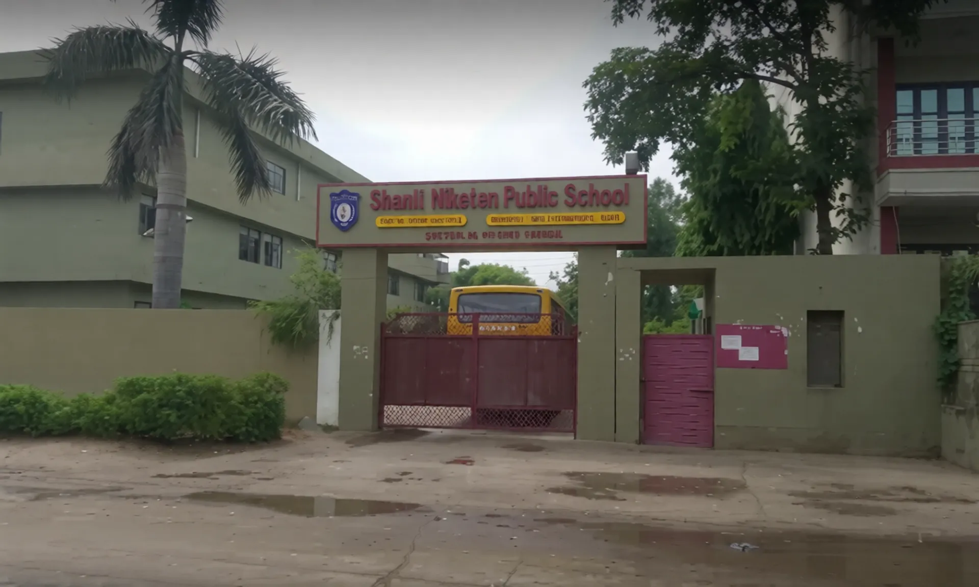 Shanti Niketan Public School campus