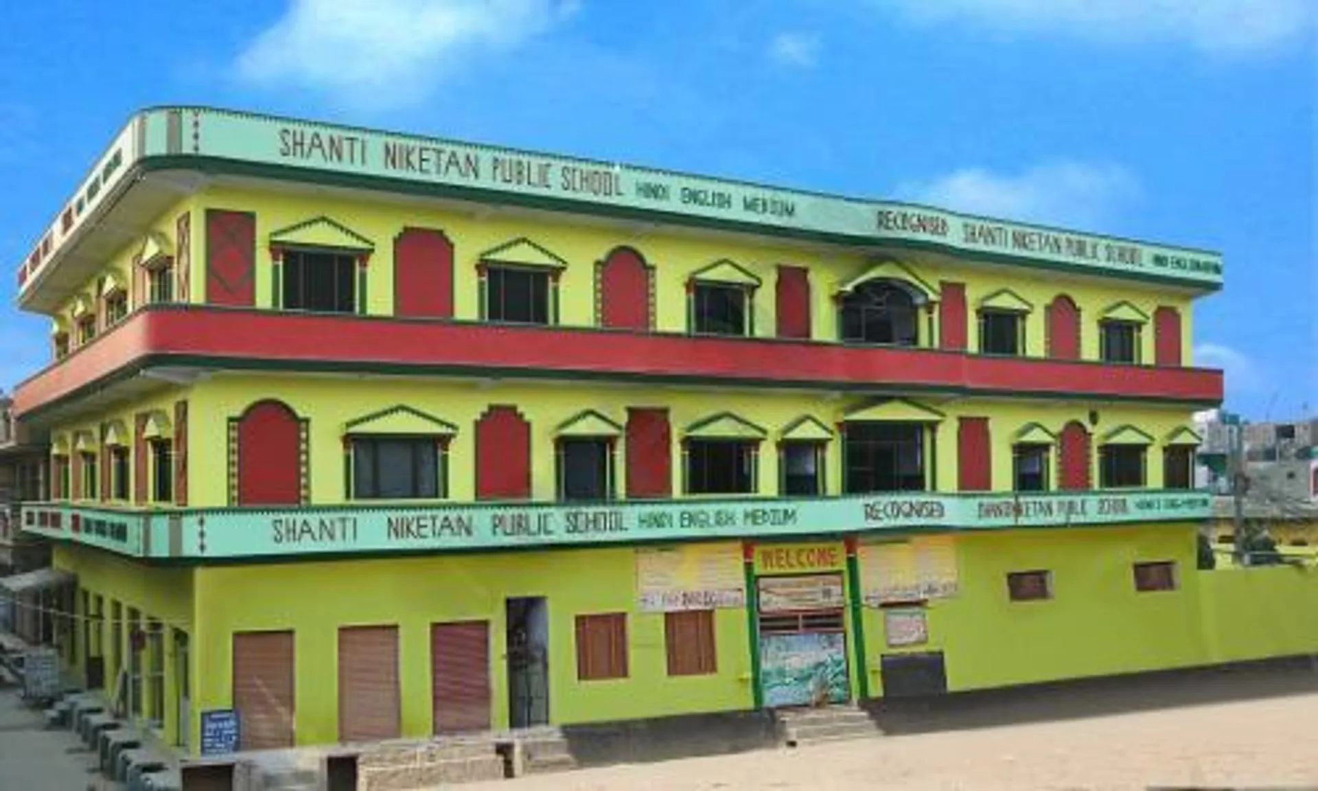 Shanti Niketan Public School campus