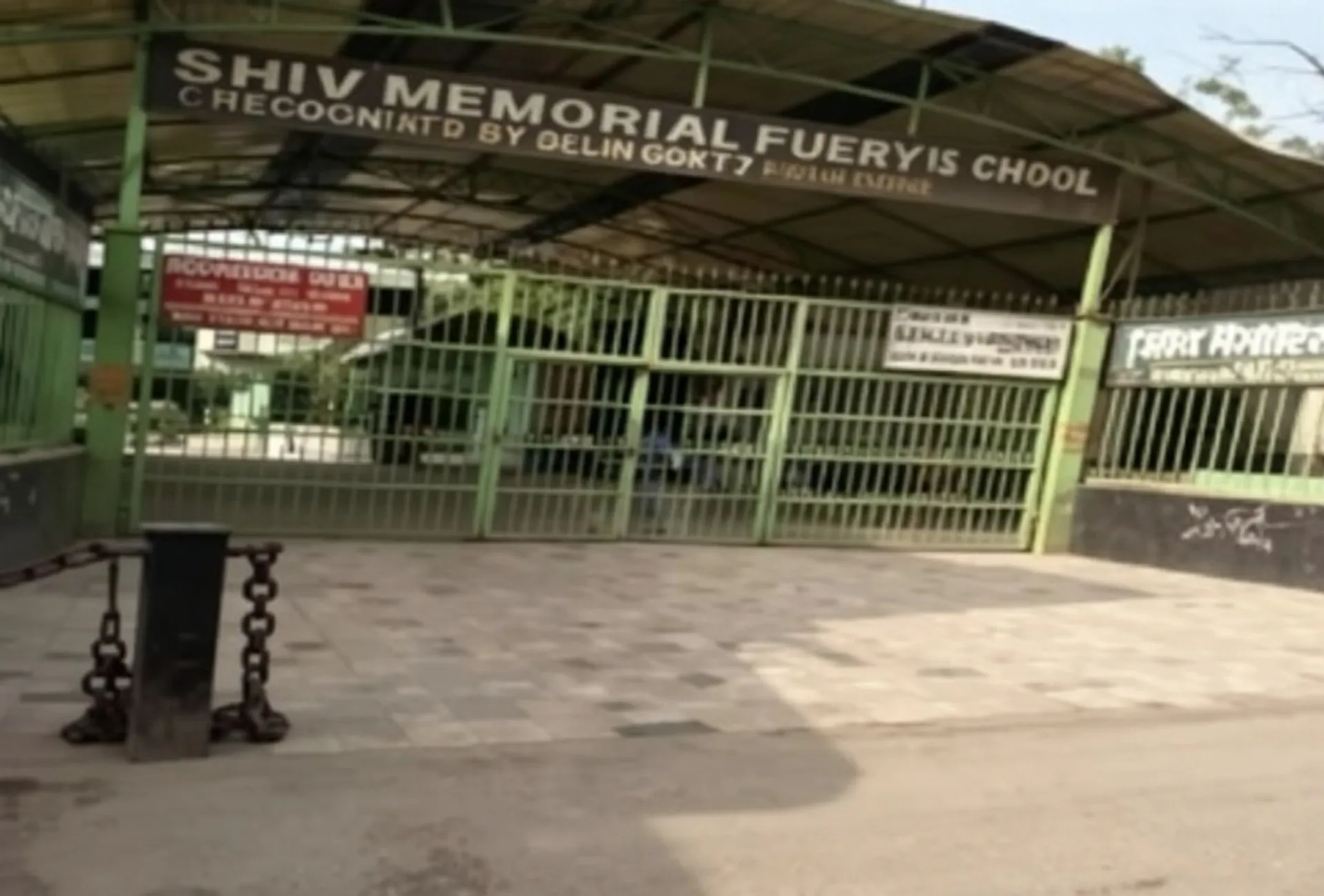 Shiv Memorial Public School campus