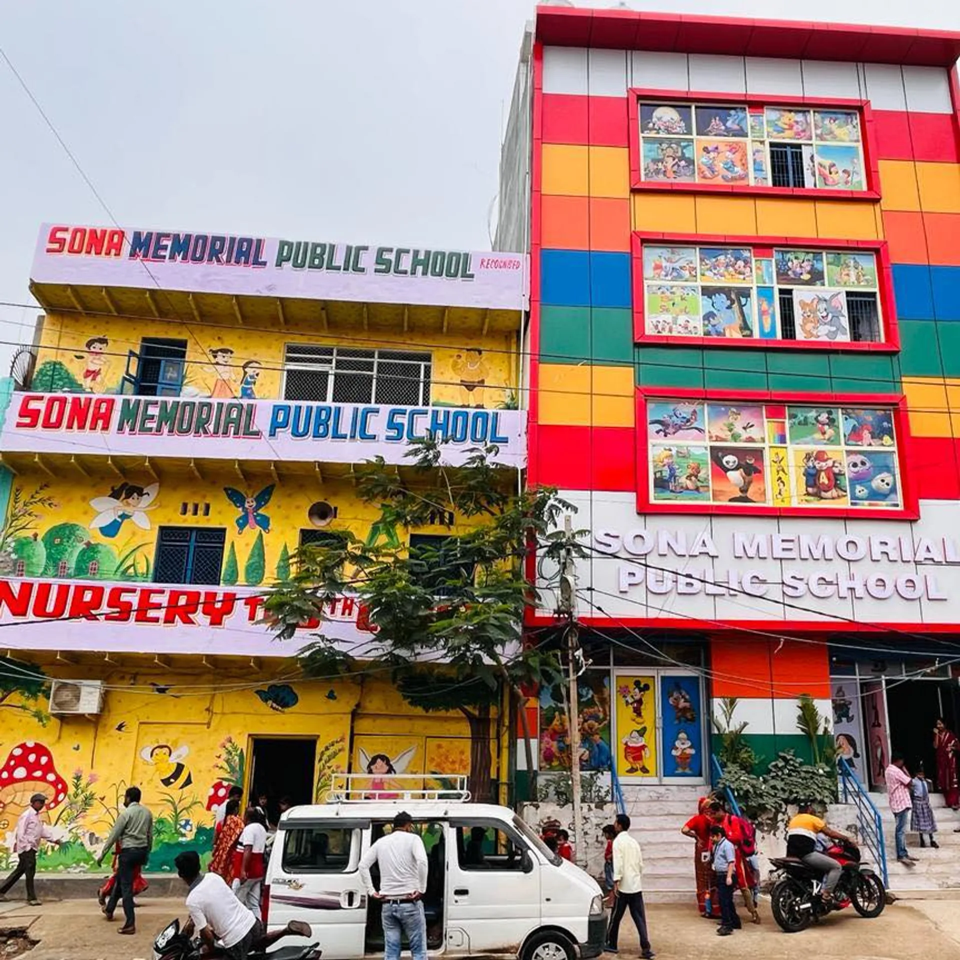 Sona Memorial Public School campus