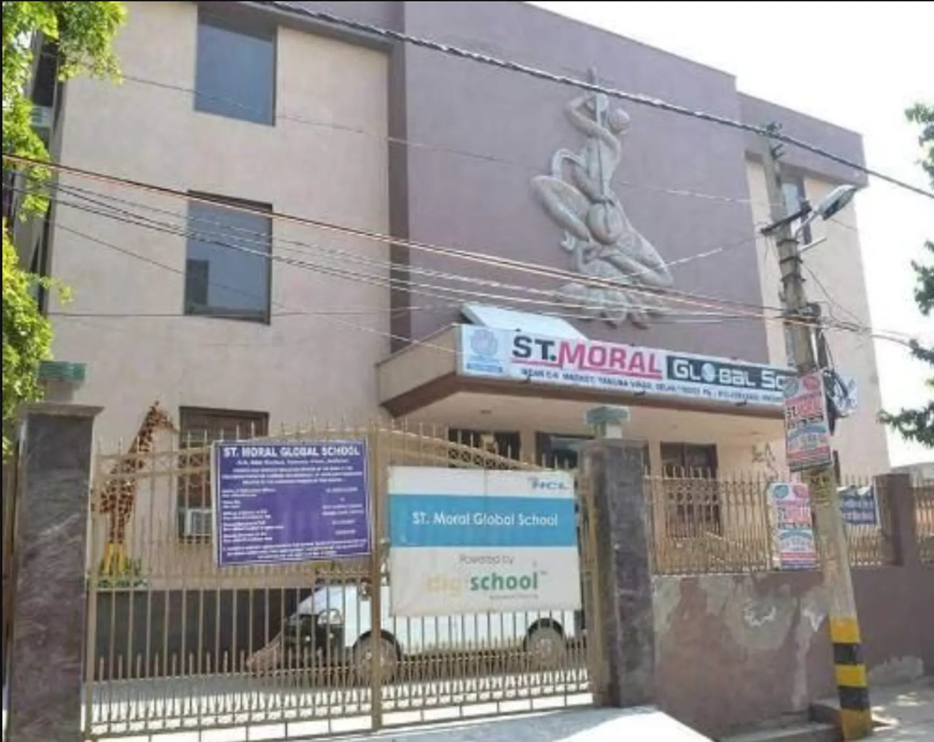 St. Moral Global School campus