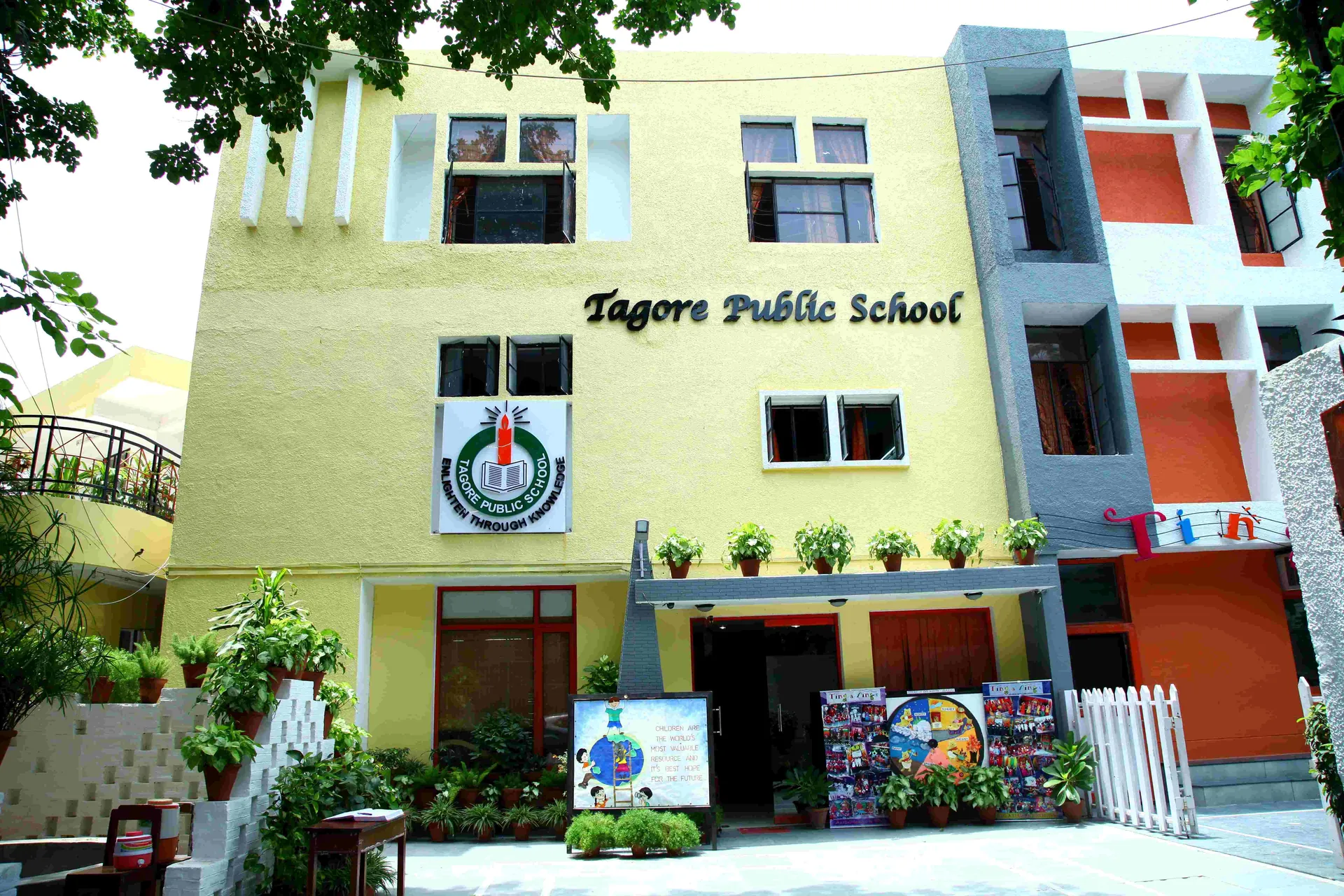 Tagore Public School campus