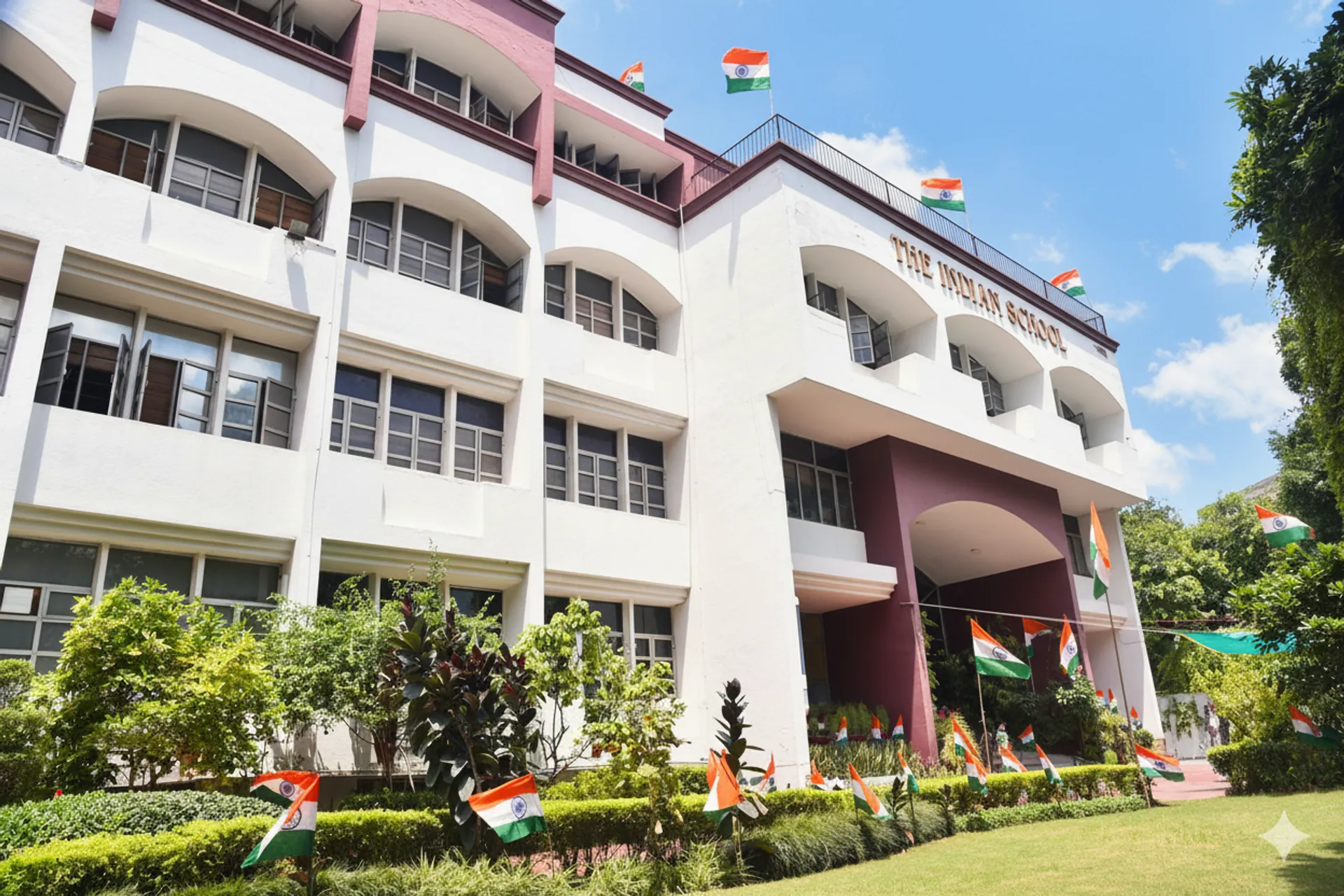 The Indian School campus