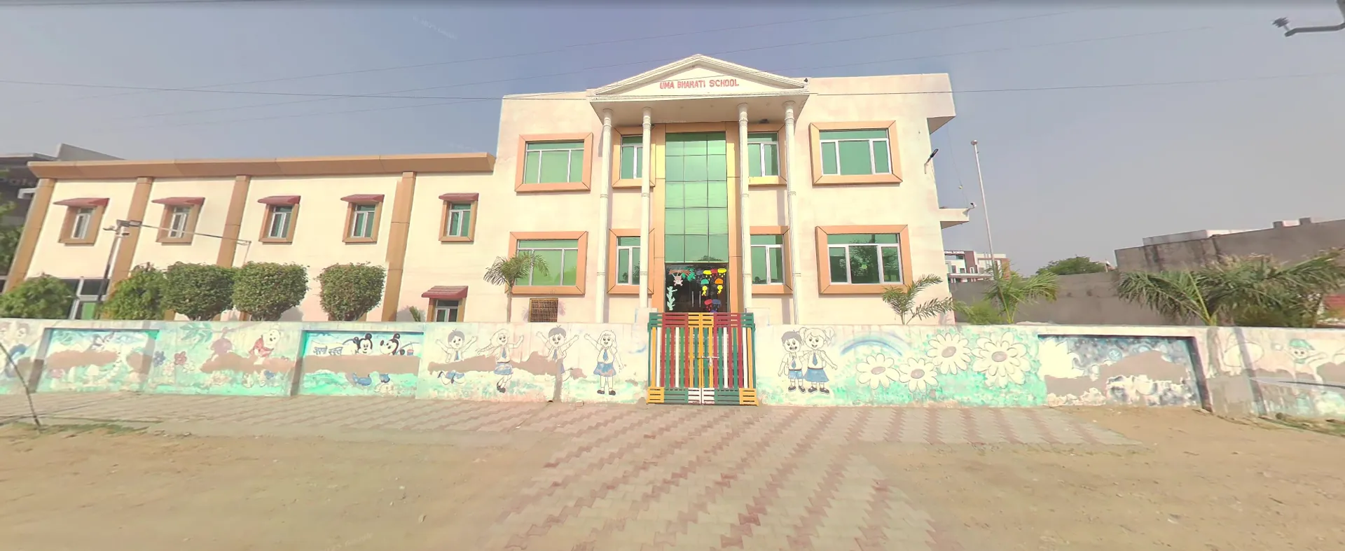 Uma Bharti High School campus