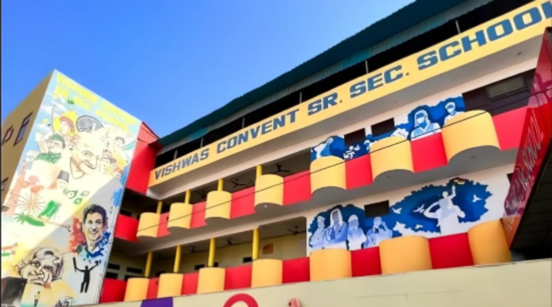 Vishwas Convent Sr. Sec. School campus