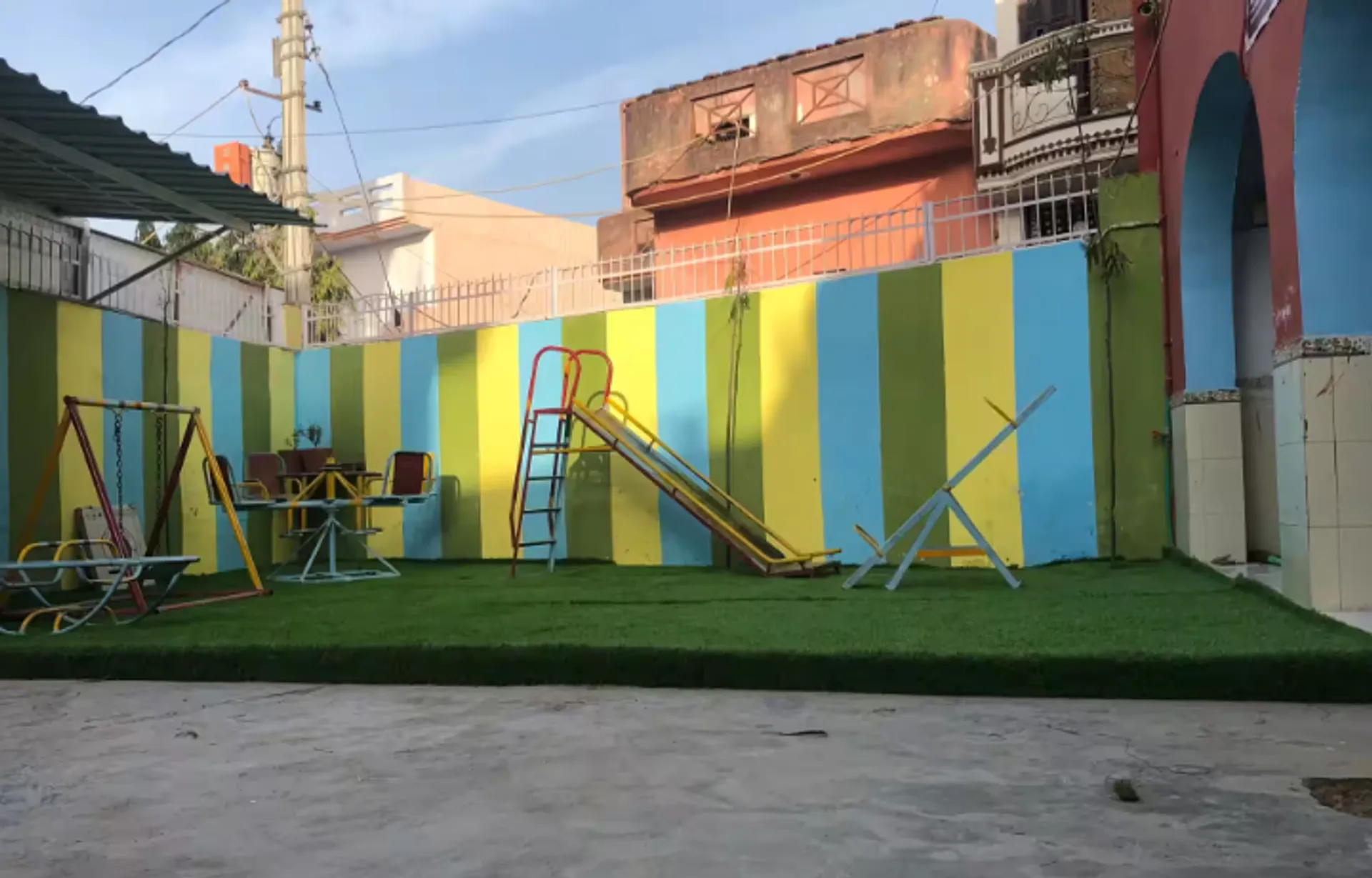 VPM Arya Public School campus