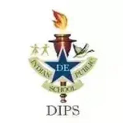 De Indian Public School logo
