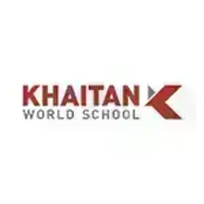 Khaitan World School logo
