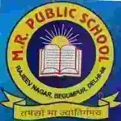 M R Public School logo