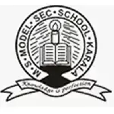 Mata Saraswati Model School logo