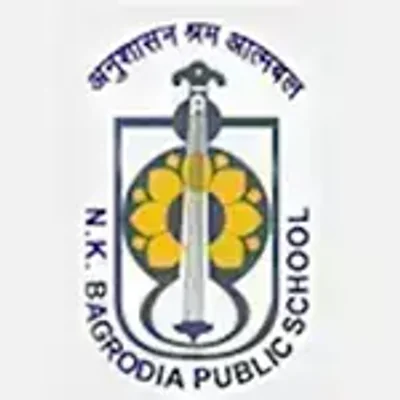 N.K. Bagrodia Public School logo